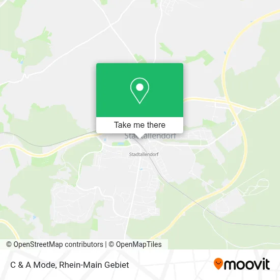 C & A Mode map