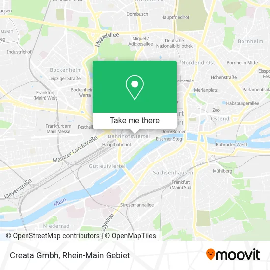 Creata Gmbh map
