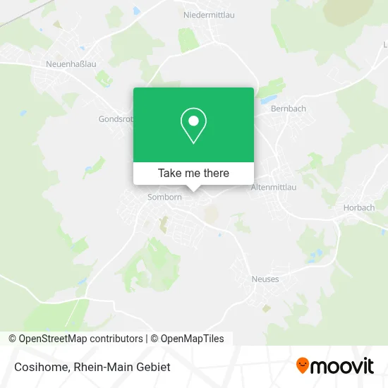 Cosihome map