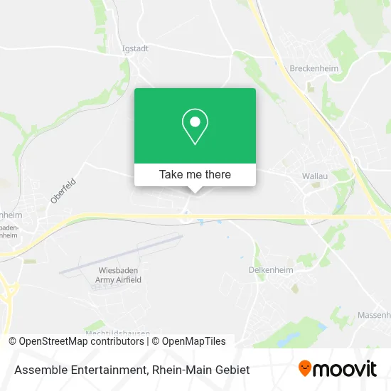 Assemble Entertainment map