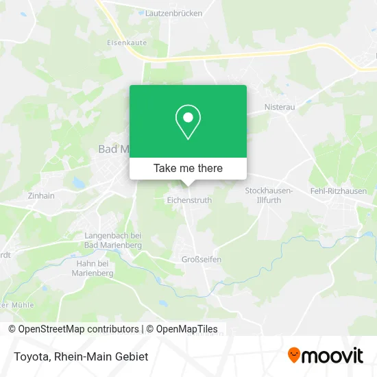 Toyota map