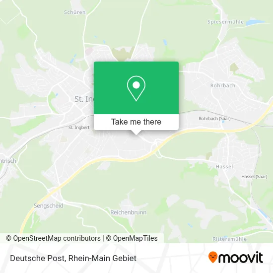 Deutsche Post map