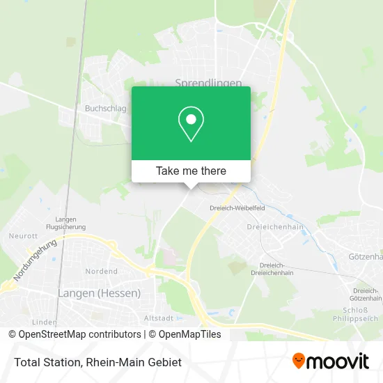 Total Station map