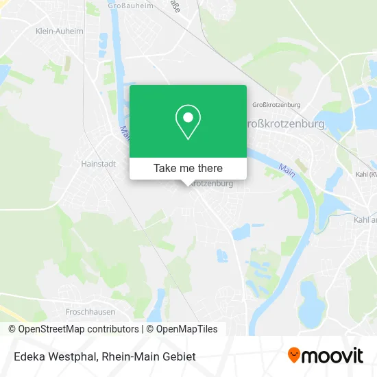 Edeka Westphal map