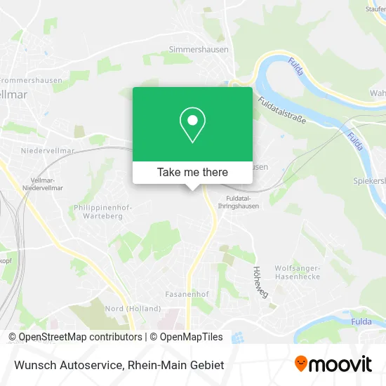 Wunsch Autoservice map