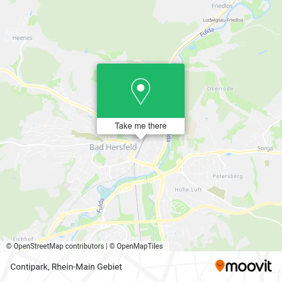 Contipark map