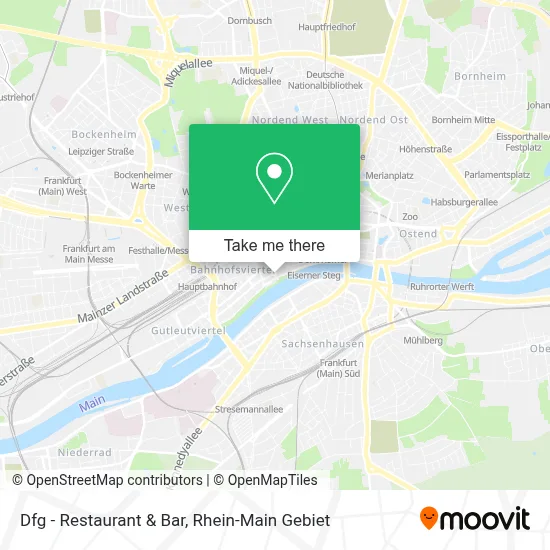 Dfg - Restaurant & Bar map