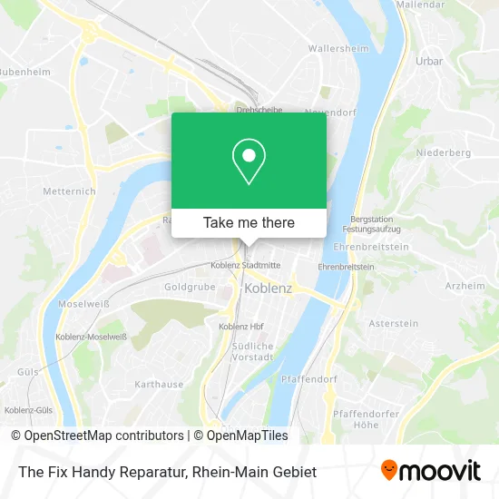 The Fix Handy Reparatur map