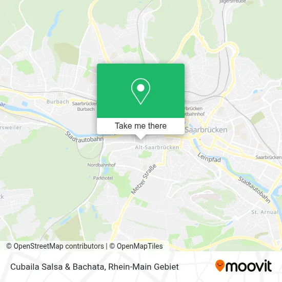 Cubaila Salsa & Bachata map