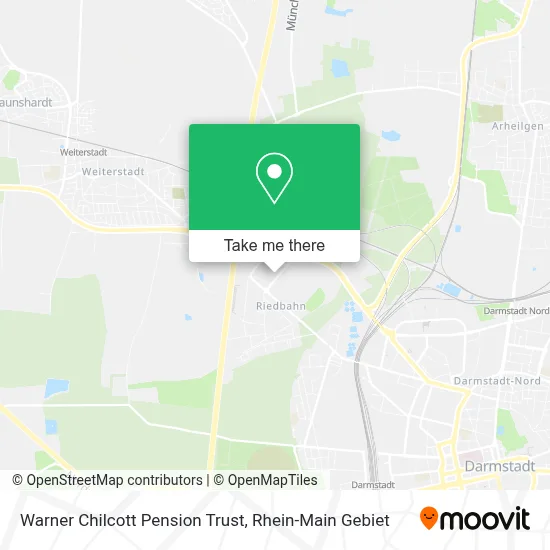 Warner Chilcott Pension Trust map