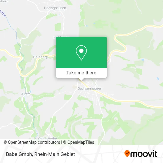 Babe Gmbh map