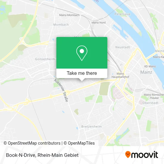 Book-N-Drive map