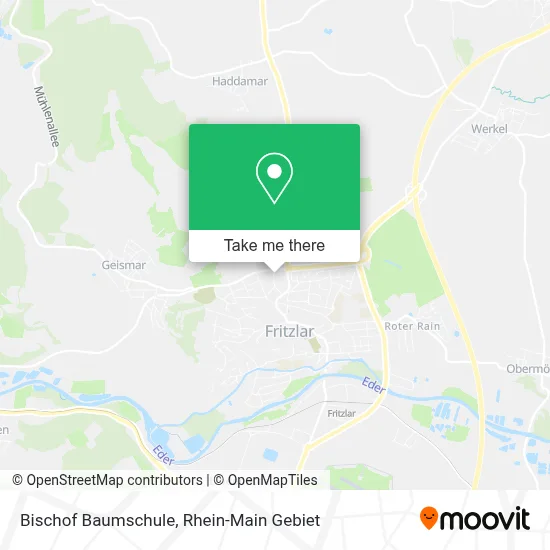 Bischof Baumschule map