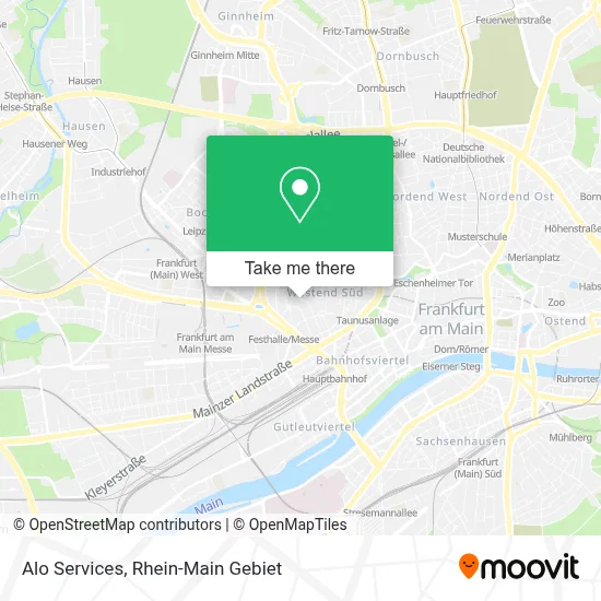 Alo Services map