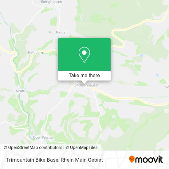 Trimountain Bike-Base map
