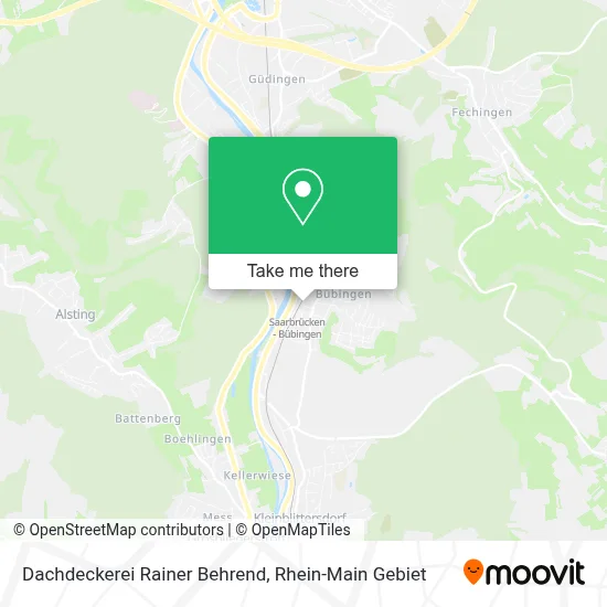 Dachdeckerei Rainer Behrend map