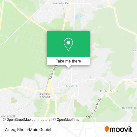 Arteq map
