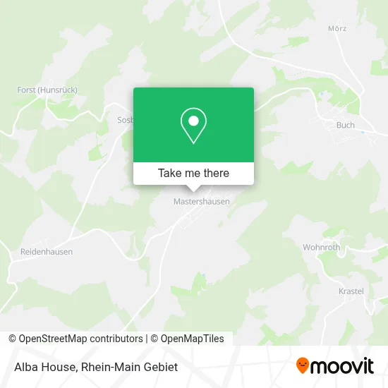 Casa Alba map