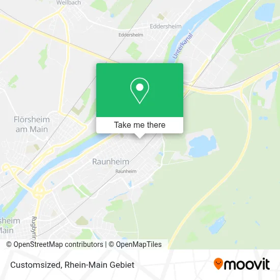 Customsized map