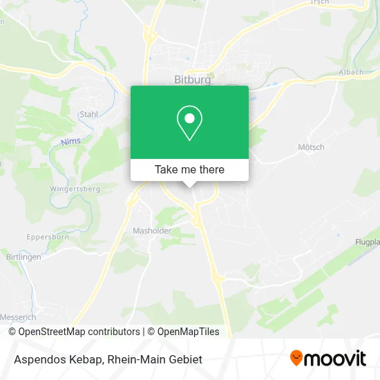 Aspendos Kebap map