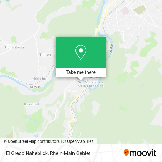 El Greco Naheblick map