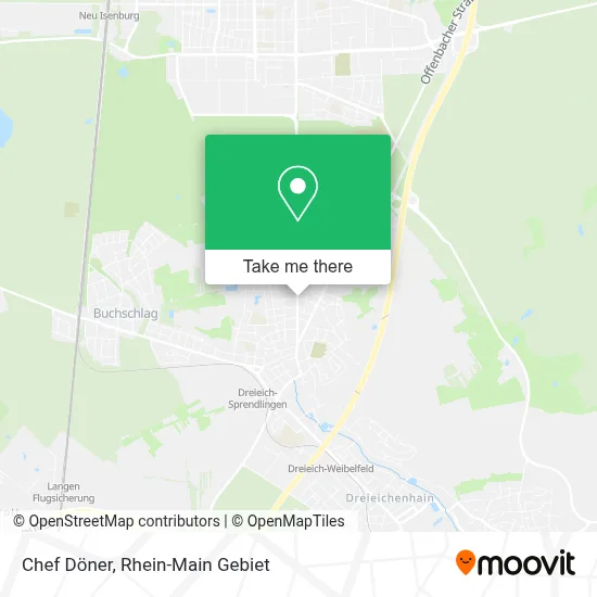 Chef Döner map
