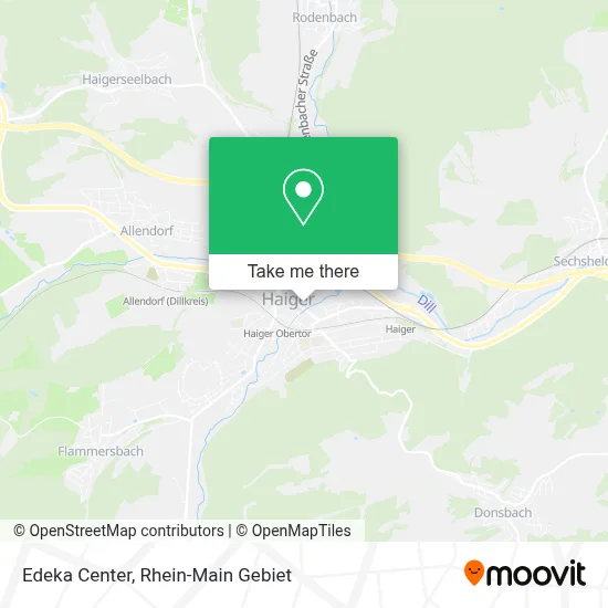 Edeka Center map