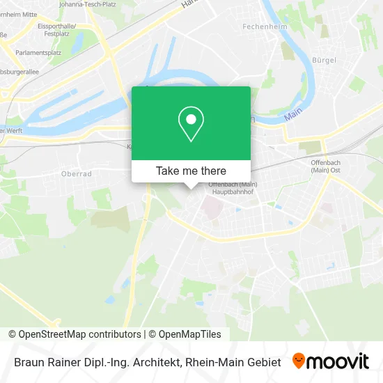 Braun Rainer Dipl.-Ing. Architekt map