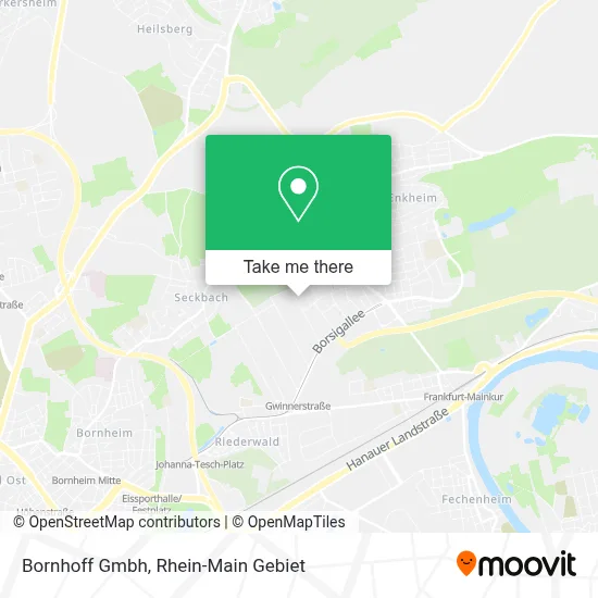 Bornhoff Gmbh map