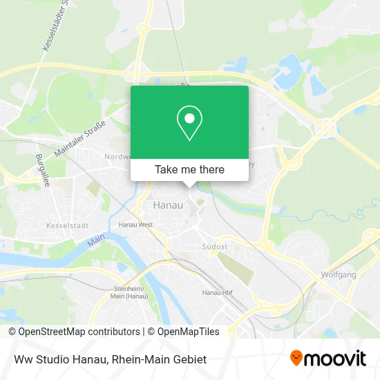 Ww Studio Hanau map