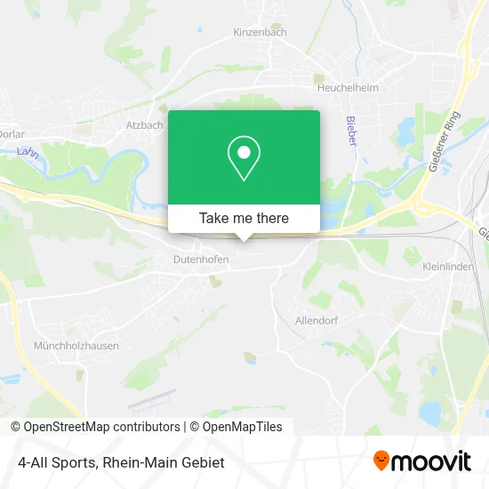 4-All Sports map