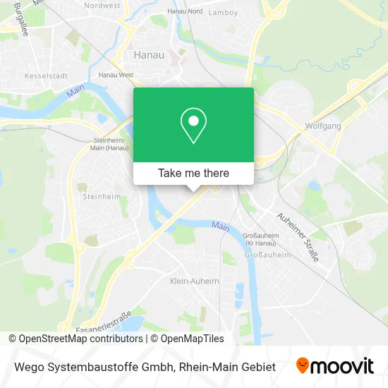 Wego Systembaustoffe Gmbh map