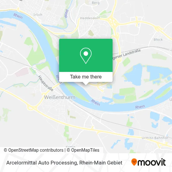 Arcelormittal Auto Processing map