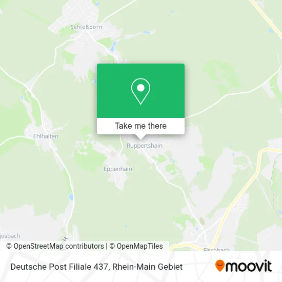 Deutsche Post Filiale 437 map