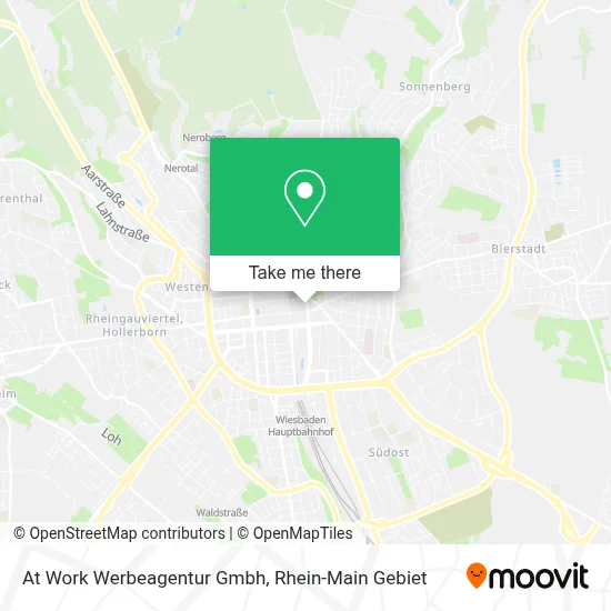 At Work Werbeagentur Gmbh map