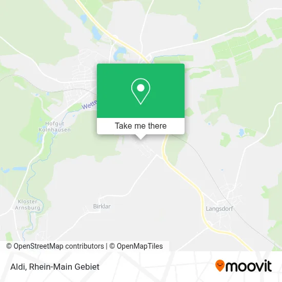 Aldi map