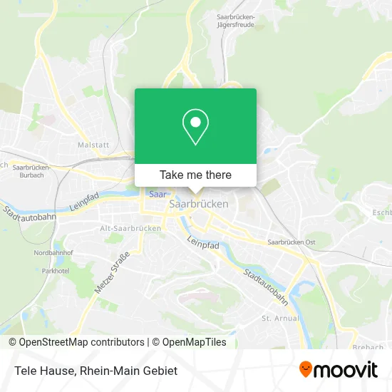 Tele Hause map