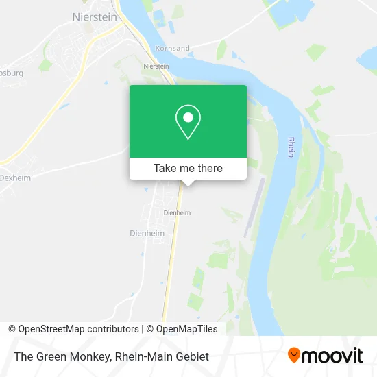 The Green Monkey map