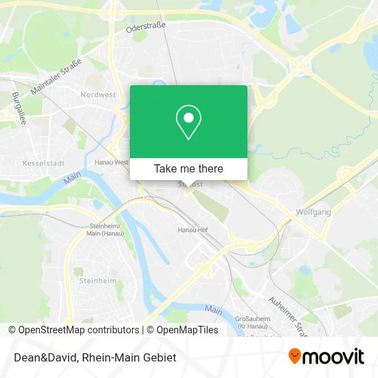 Dean&David map