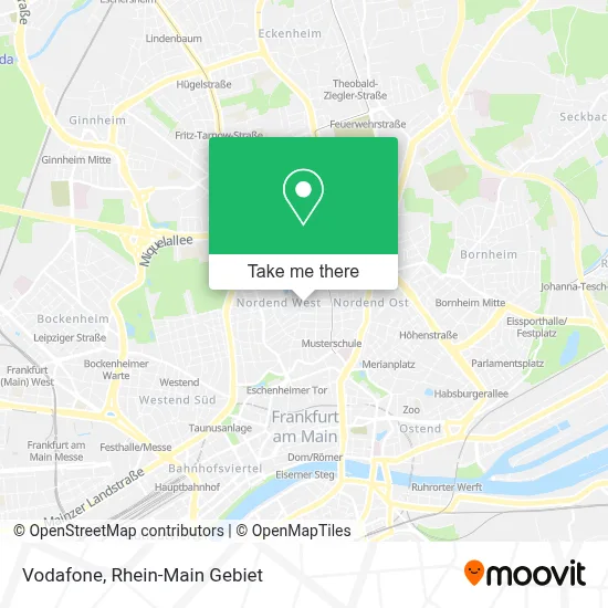 Vodafone map