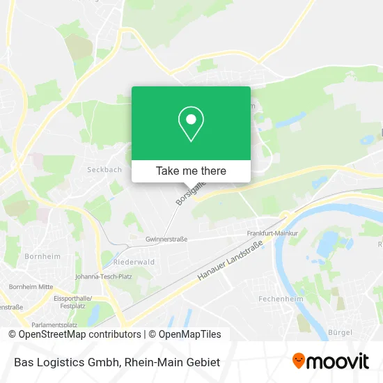 Bas Logistics Gmbh map