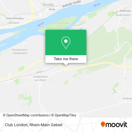 Club London map