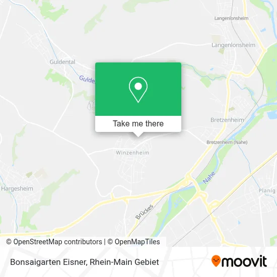 Bonsaigarten Eisner map