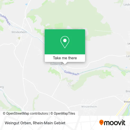 Weingut Orben map