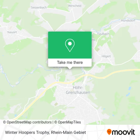 Winter Hoopers Trophy map