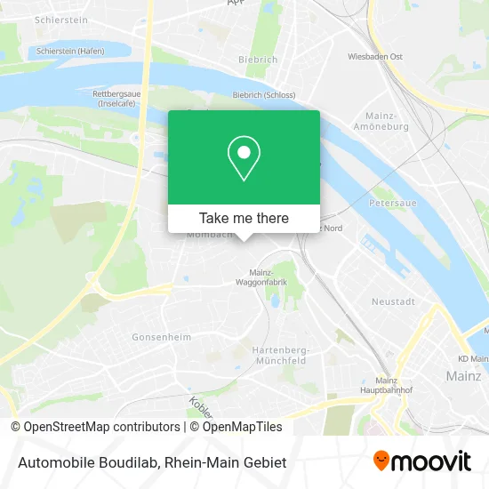 Automobile Boudilab map