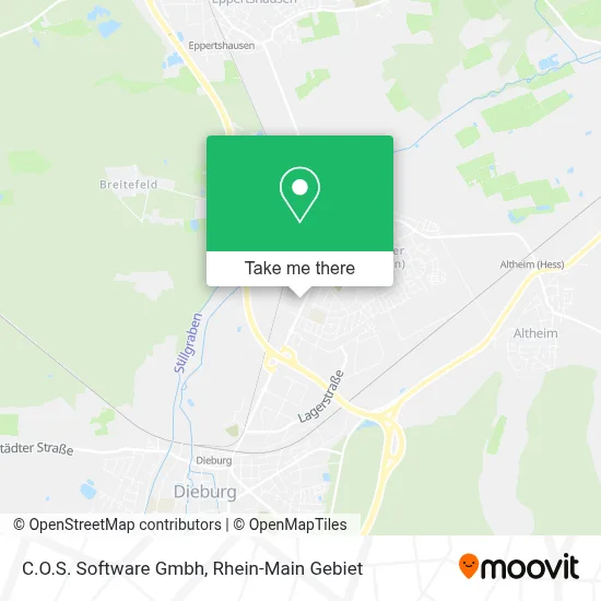 C.O.S. Software Gmbh map