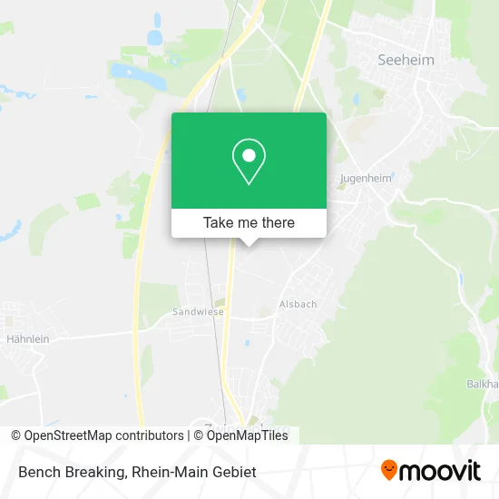 Bench Breaking map
