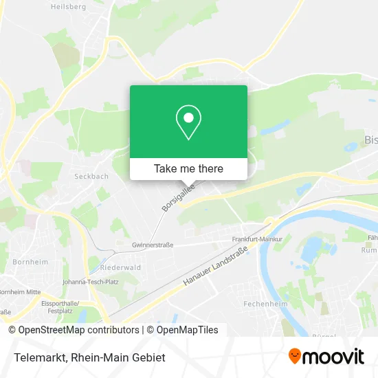 Telemarkt map