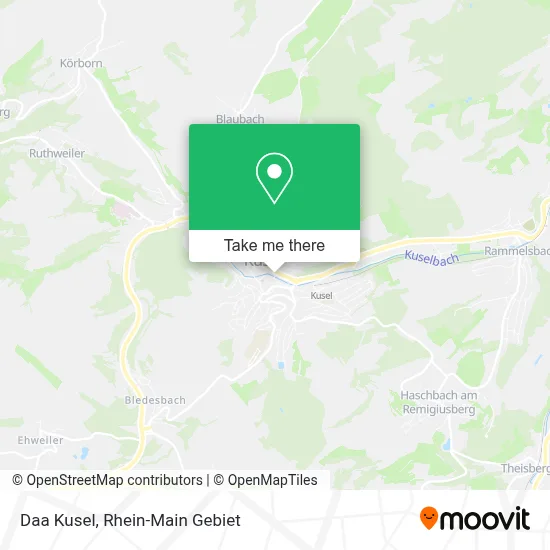 Daa Kusel map